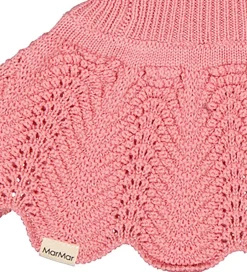 Elefanthuer*MarMar Elefanthue - Uld/Bomuld - 2-lags - Strik - Raspberry