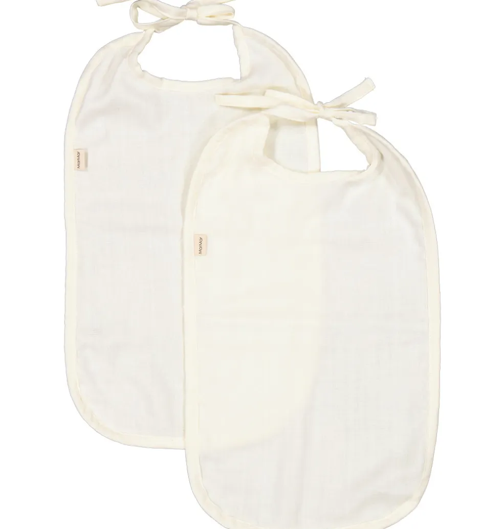 Hagesmække*MarMar Hagesmæk - 2-pak - Gentle White