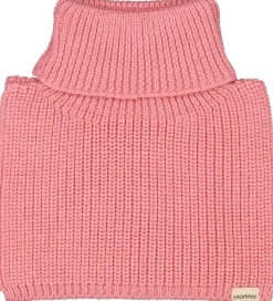 Børn MarMar Halsedisse - Uld/Bomuld - Rib - Strik - Arni - Raspberry