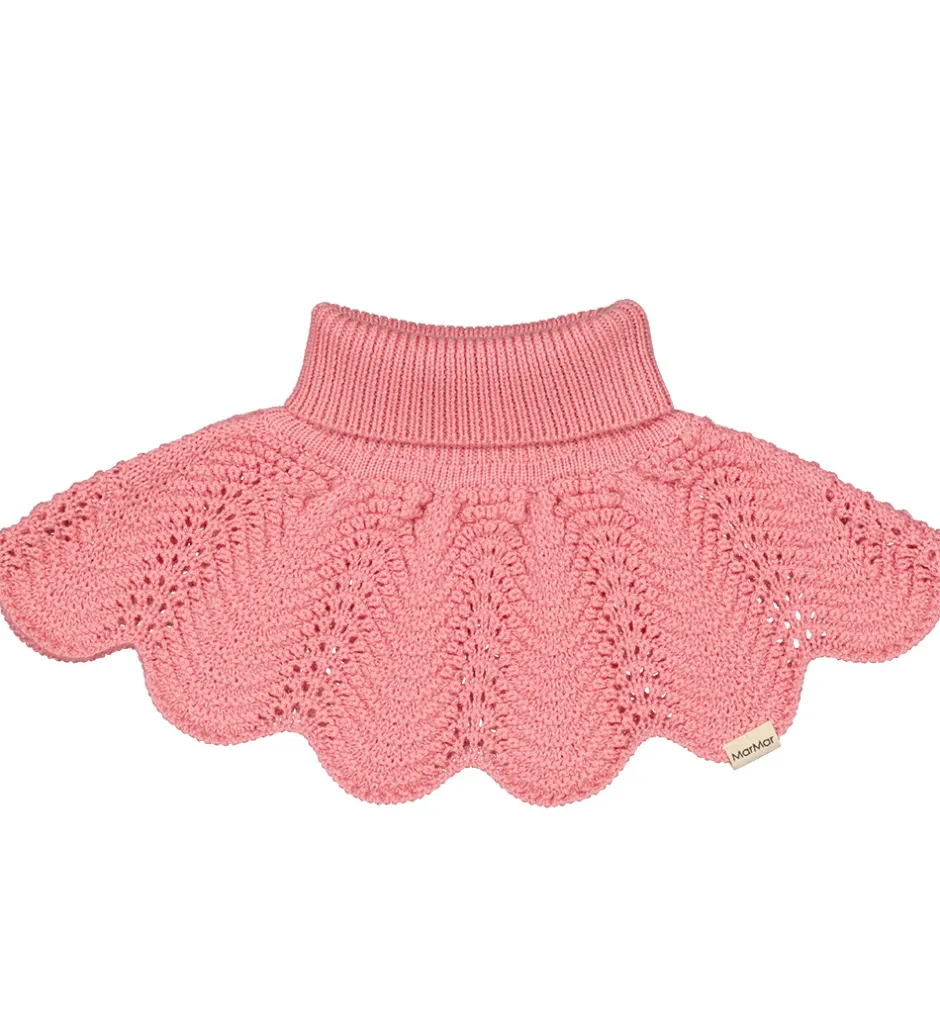 Tørklæder|Halsedisser*MarMar Halsedisse - Uld/Bomuld - Strik - Alani - Raspberry