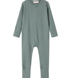 Børn MarMar Heldragt - Rib - Dusty Green