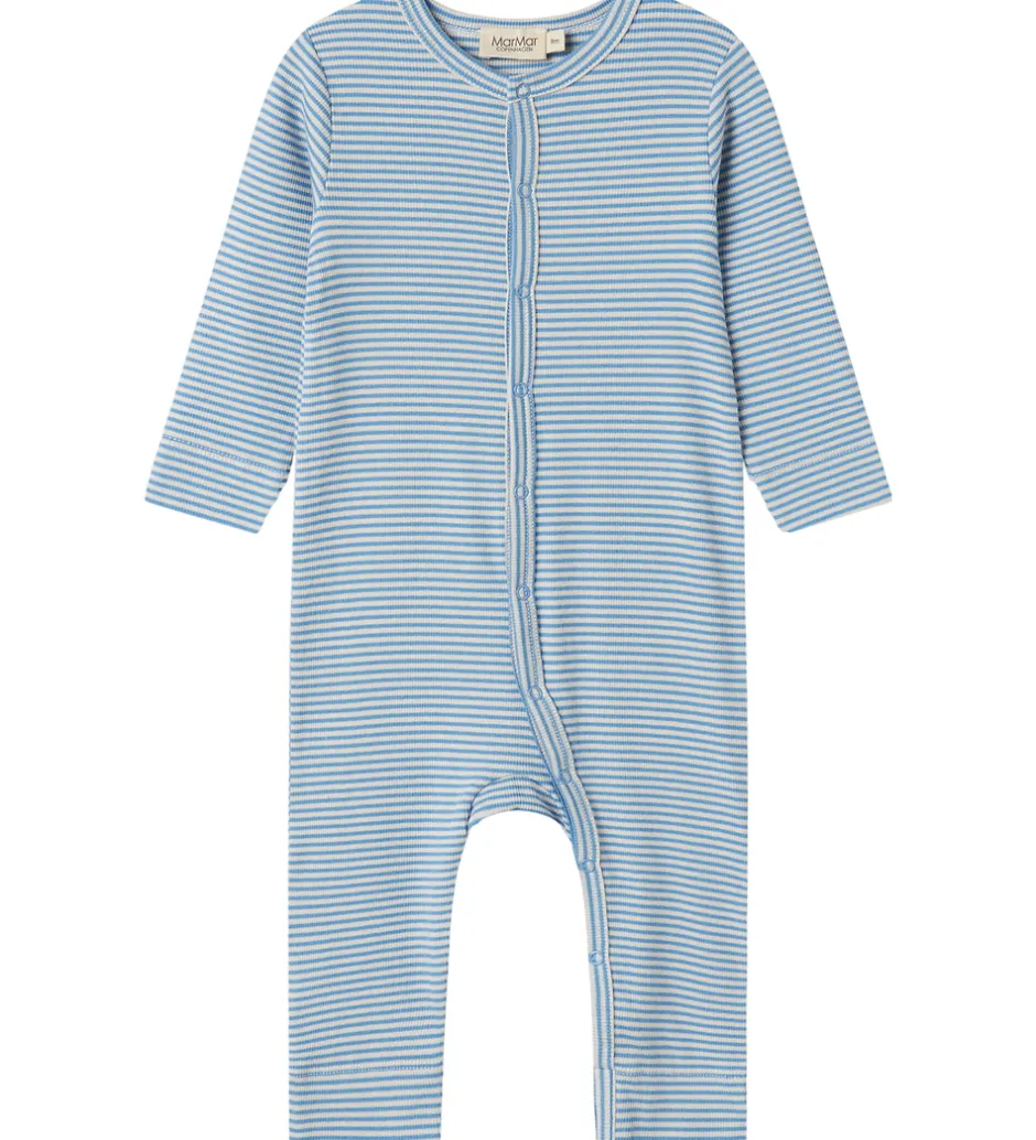 Heldragter*MarMar Heldragt - Rib - Modal - Ruka - Blue Stripe