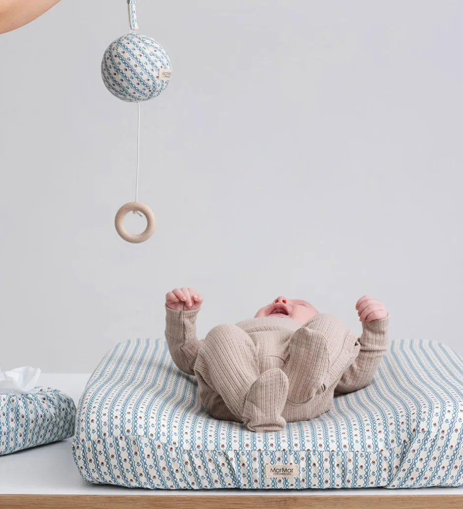 Børn MarMar Heldragt m. Fødder - Pointelle - Rubello - Soft Beige