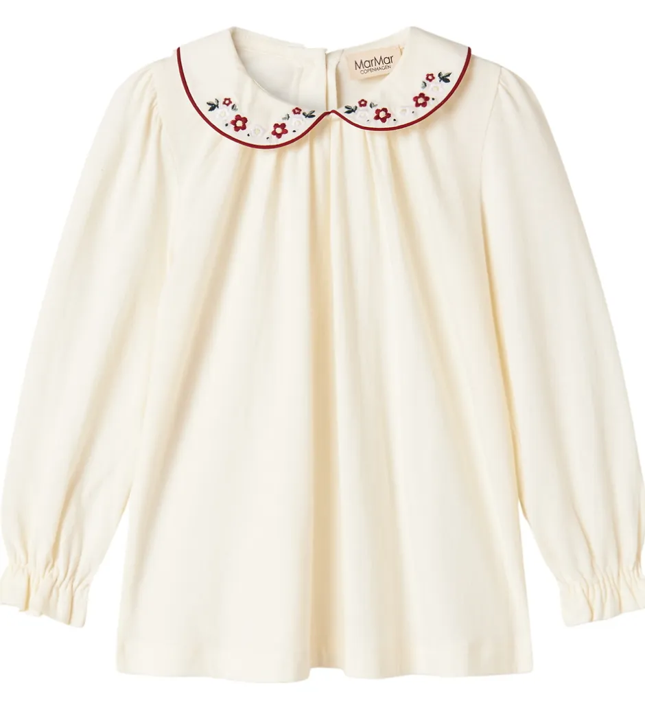 Kjoler|Juletøj*MarMar Kjole - Bomuld/Modal - Tielle - Gentle White