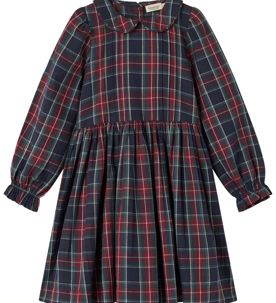 Kjoler*MarMar Kjole - Delice - Pilot Navy Check