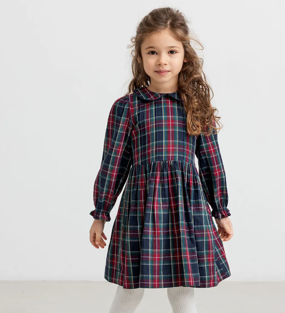 Kjoler*MarMar Kjole - Delice - Pilot Navy Check
