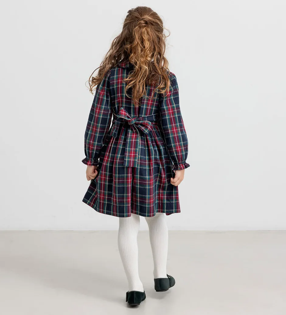 Kjoler*MarMar Kjole - Delice - Pilot Navy Check