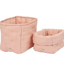 Kurve|Bokse Og Kasser*MarMar Opbevaringskurve - 2-pak - 25x17/20x15 cm - Soft Cheek St