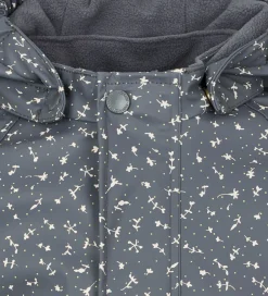 Regntøj*MarMar Regndragt m. Fleece - PU - Orion - Dried Petals