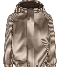 Regntøj*MarMar Regntøj m Fleece - PU - Obo - Brown Stripe
