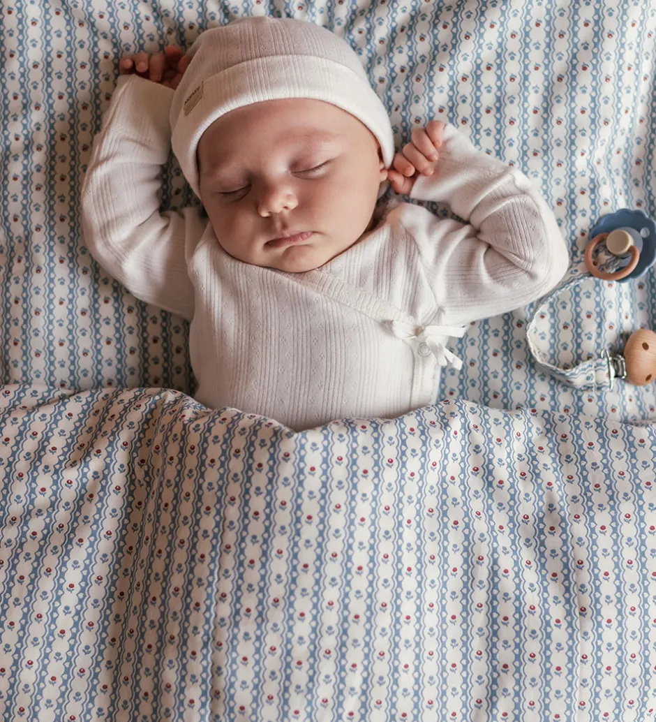 Sengetøj*MarMar Sengetøj - Baby - Floral Stripe