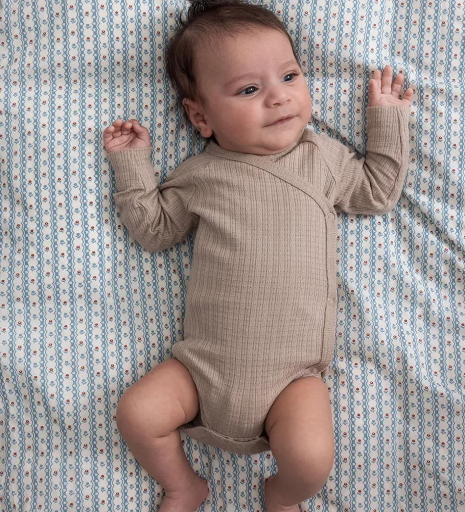 Sengetøj*MarMar Sengetøj - Baby - Floral Stripe
