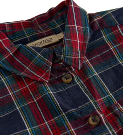 Børn MarMar Skjorte - Tommy - Pilot Navy Check
