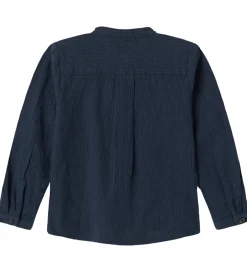 Skjorter*MarMar Skjorte - Torben - Dark Blue Stripe