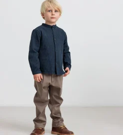 Skjorter*MarMar Skjorte - Torben - Dark Blue Stripe