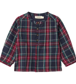 Børn MarMar Skjorte - Totoro - Pilot Navy Check
