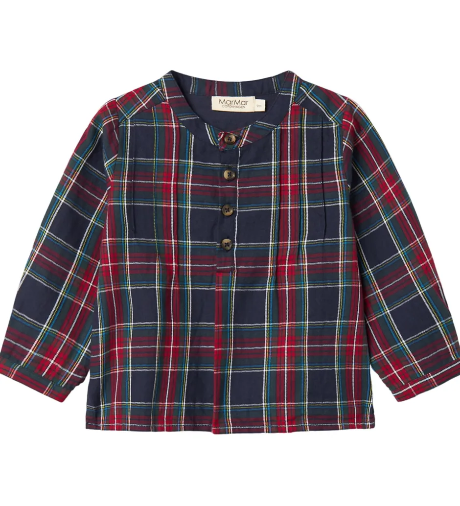 Børn MarMar Skjorte - Totoro - Pilot Navy Check