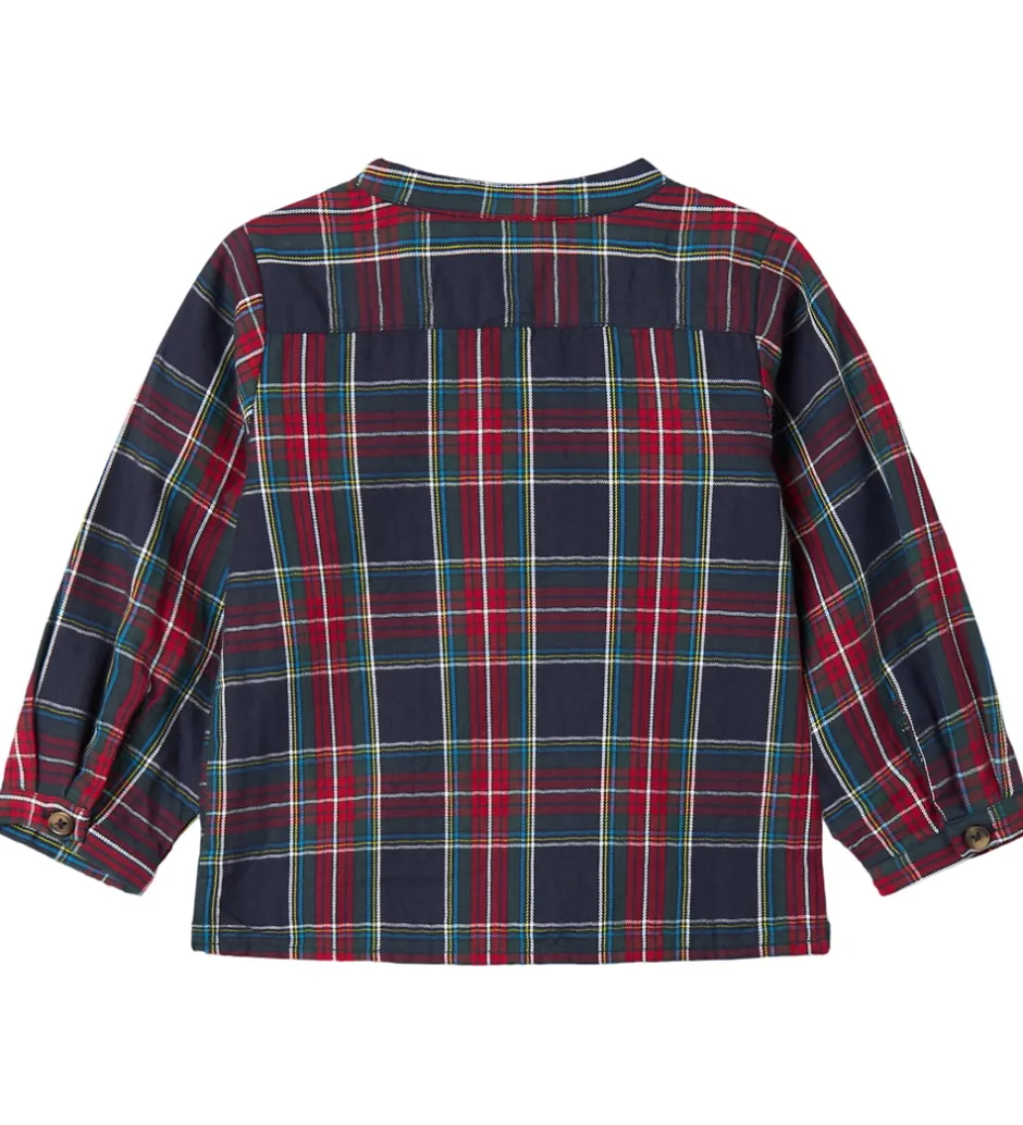 Børn MarMar Skjorte - Totoro - Pilot Navy Check