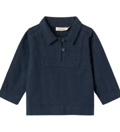 Skjorter*MarMar Skjorte - Tovas - Dark Blue Stripe