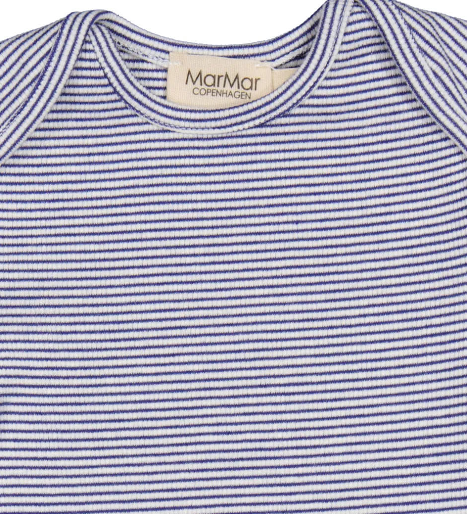 Børn MarMar Sommerdragt - Rib - Modal - Roxi - Blue Stripe