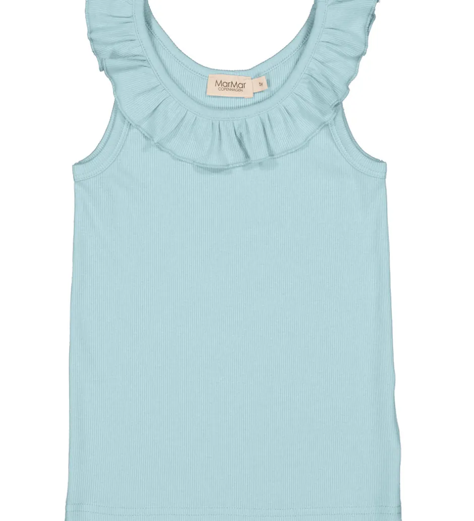 Toppe*MarMar Top - Rib - Modal - Tamar - Heavenly Blue