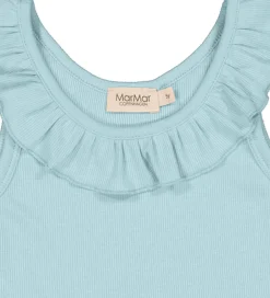Toppe*MarMar Top - Rib - Modal - Tamar - Heavenly Blue