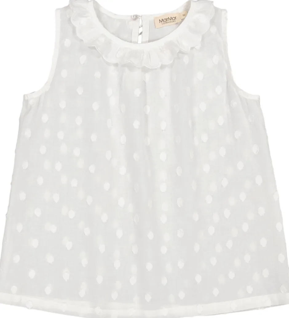 Børn MarMar Top - Talsa - Gentle White