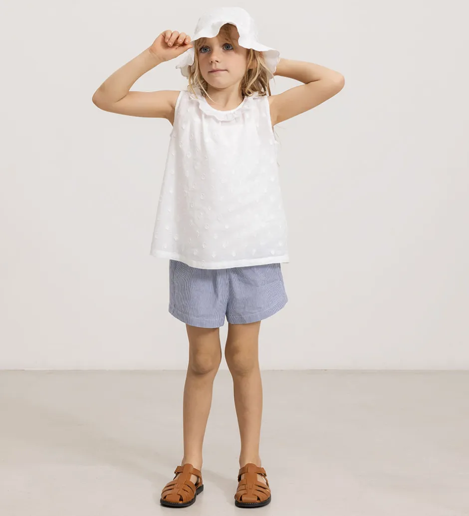 Børn MarMar Top - Talsa - Gentle White