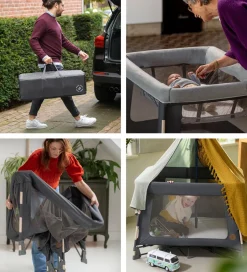 Senge*Maxi-Cosi Rejseseng - 3-i-1 - Swift - 106x86x76 cm - Beyond Grey