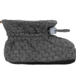 Hjemmesko*Melton Futter - Noos - Medium Grey Melange