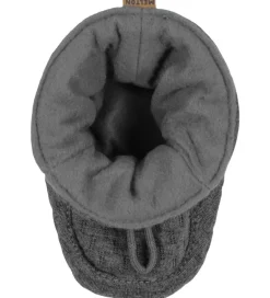 Hjemmesko*Melton Futter - Noos - Medium Grey Melange