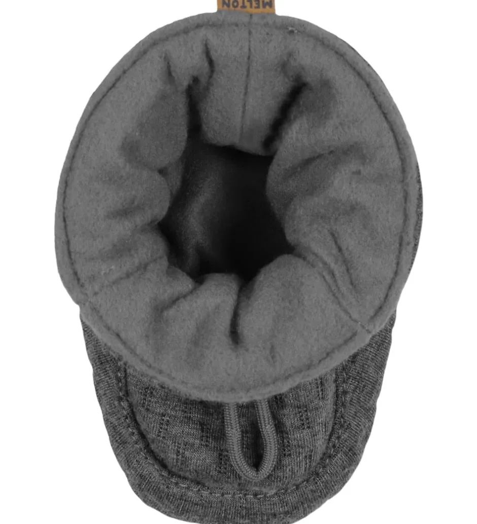 Hjemmesko*Melton Futter - Noos - Medium Grey Melange