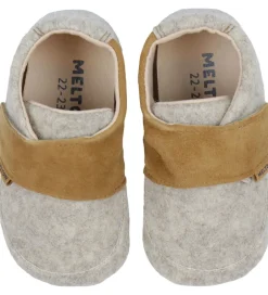 Hjemmesko*Melton Hjemmesko - Beige Melange