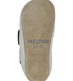 Melton Skindfutter - Noos Running Slippers - Marine
