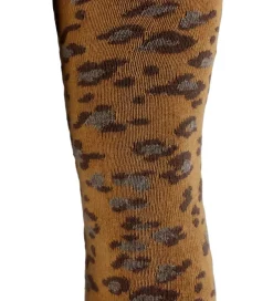 Strømpebukser*Melton Strømpebukser - Leopard - Biscuit