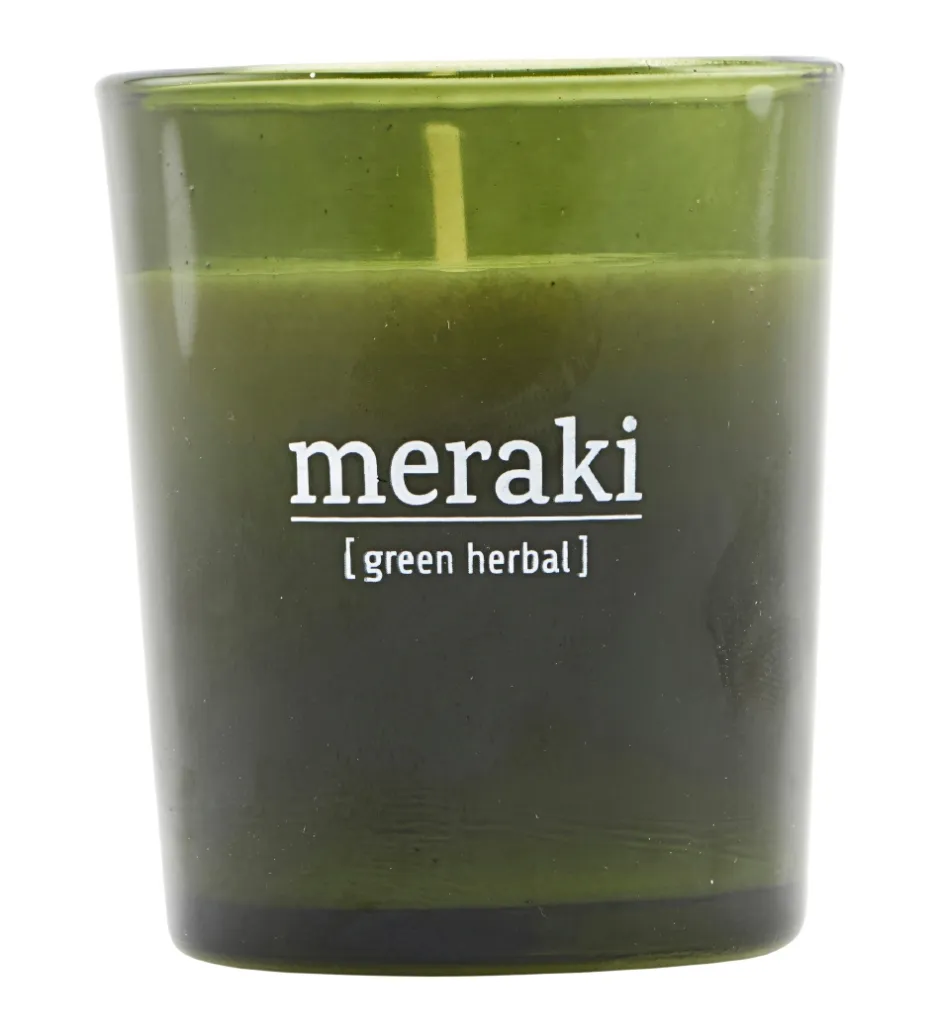 Duftlys*Meraki Duftlys - 60 g - Green Herbal