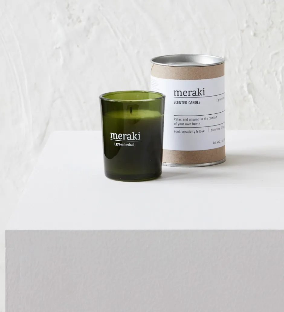 Duftlys*Meraki Duftlys - 60 g - Green Herbal