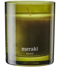 Duftlys*Meraki Duftlys - 200g - Oud Leaf