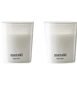 Duftlys*Meraki Duftlys - 2-pak - 2x60g - White Garden