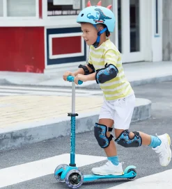 Børnesikkerhed|Cykelhjelme*Micro Hjelm - 3D Scootersaurus
