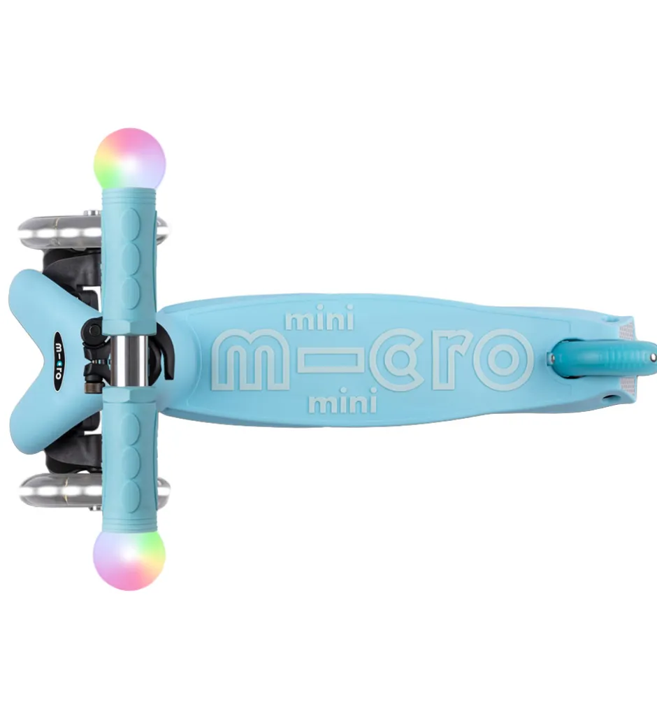Løbehjul|Løbehjul*Micro Løbehjul - Mini2grow Deluxe Magic LED - Blå