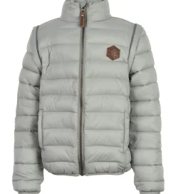 Dunveste Og Dyneveste*Mikk-Line Dynejakke/Vest - 2-i-1 - Neutral Gray