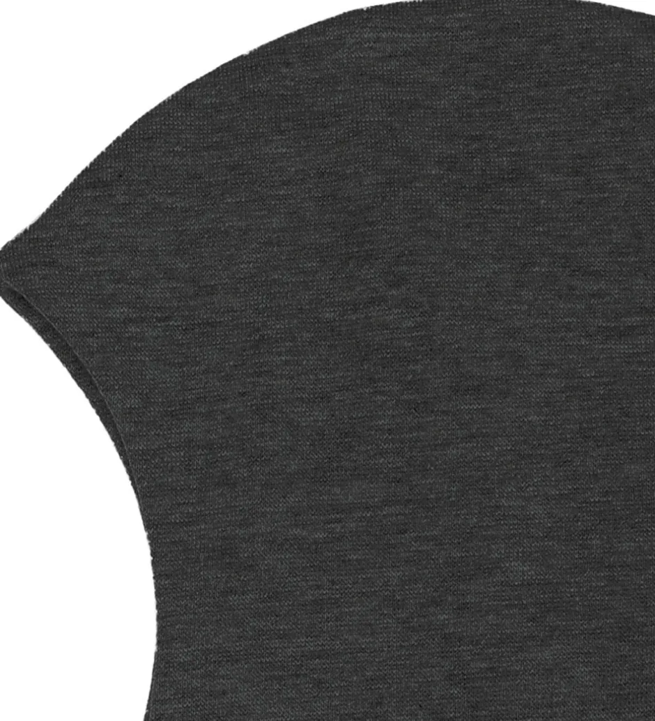 Børn Mikk-Line Elefanthue - Noos - 2-lags - Dark Grey Melange