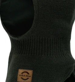 Elefanthuer*Mikk-Line Elefanthue - Strik - Uld/Akryl - 2-lags - Darkest Spro