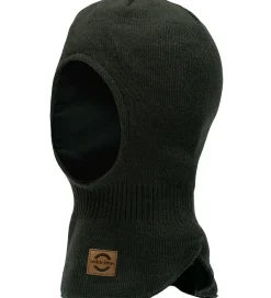 Elefanthuer*Mikk-Line Elefanthue - Strik - Uld/Akryl - 2-lags - Darkest Spro