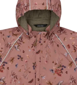 Flyverdragter*Mikk-Line Flyverdragt - Floral - Burlwood m. Print