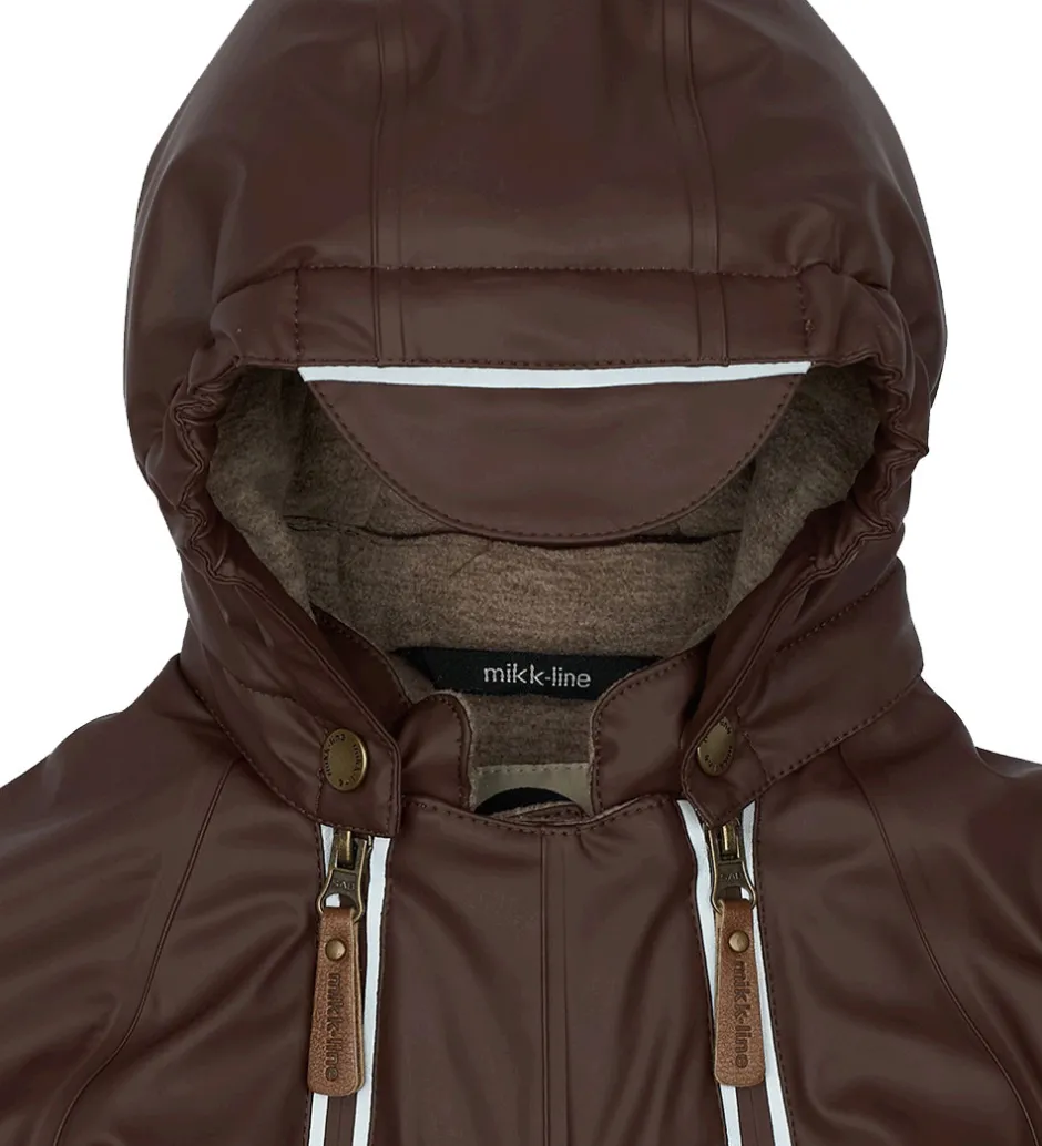 Børn Mikk-Line Flyverdragt - PU - Recycled - French Roast