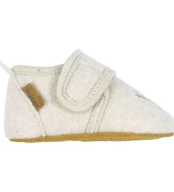 Hjemmesko*Mikk-Line Hjemmesko - Prewalker Uld - Off White