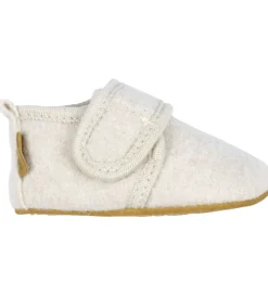 Hjemmesko*Mikk-Line Hjemmesko - Prewalker Uld - Off White