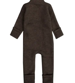 Køredragter*Mikk-Line Køredragt - Uld - Dark Brown Melange